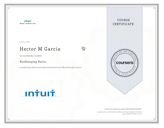 intuit bookkeeping professional certificate